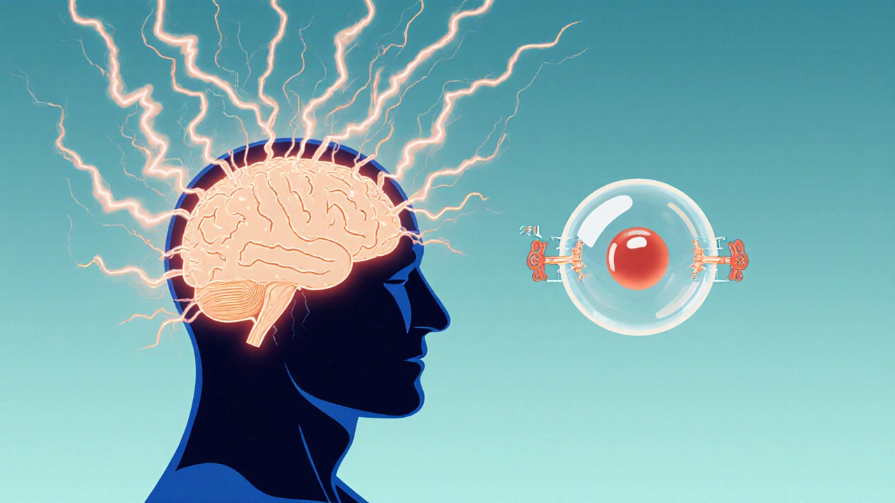 ¿Cómo funciona la oxcarbazepina para controlar las convulsiones?