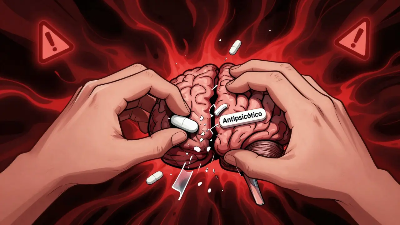 Metoclopramida y antipsicóticos: riesgo de síndrome neuroléptico maligno