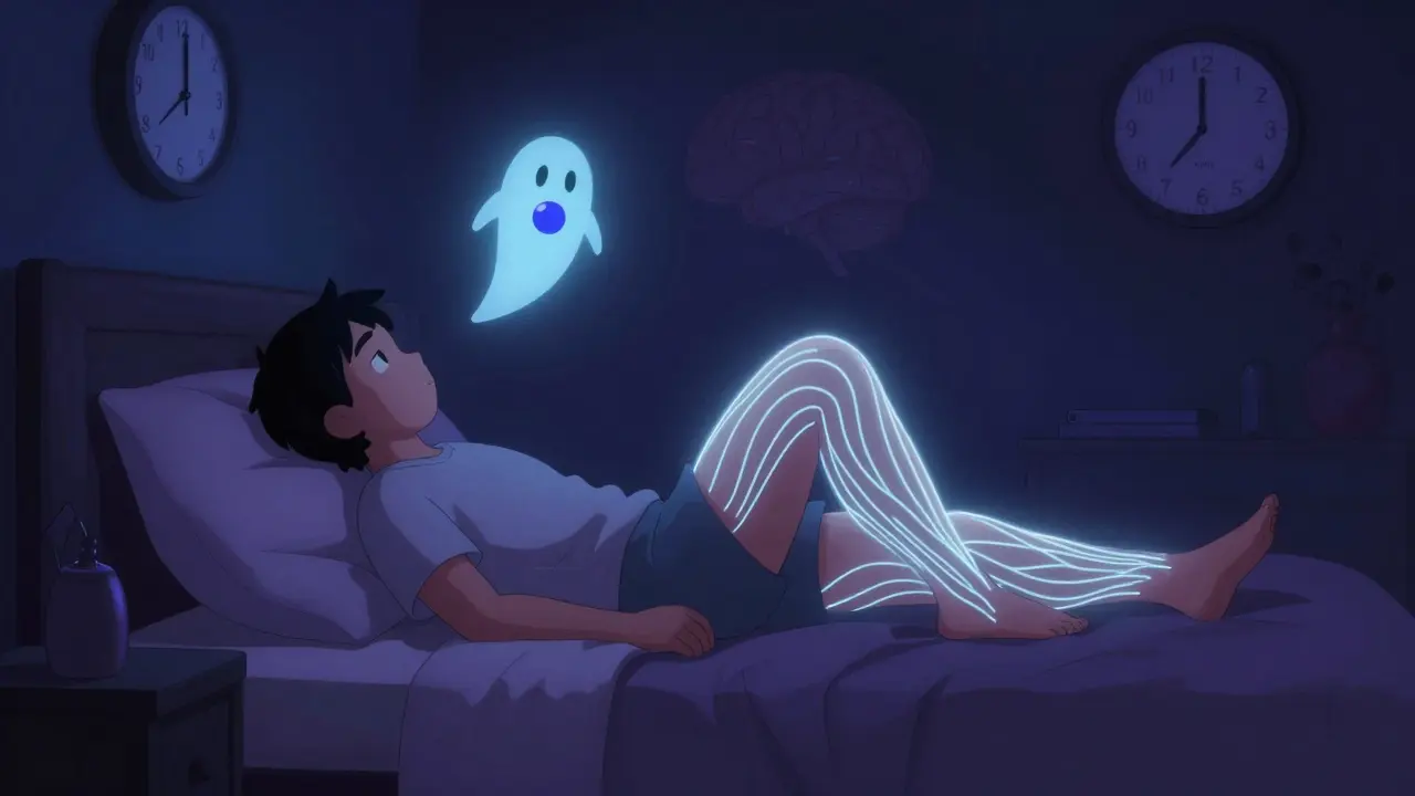 Síndrome de piernas inquietas: trastorno del sueño y terapia dopaminérgica