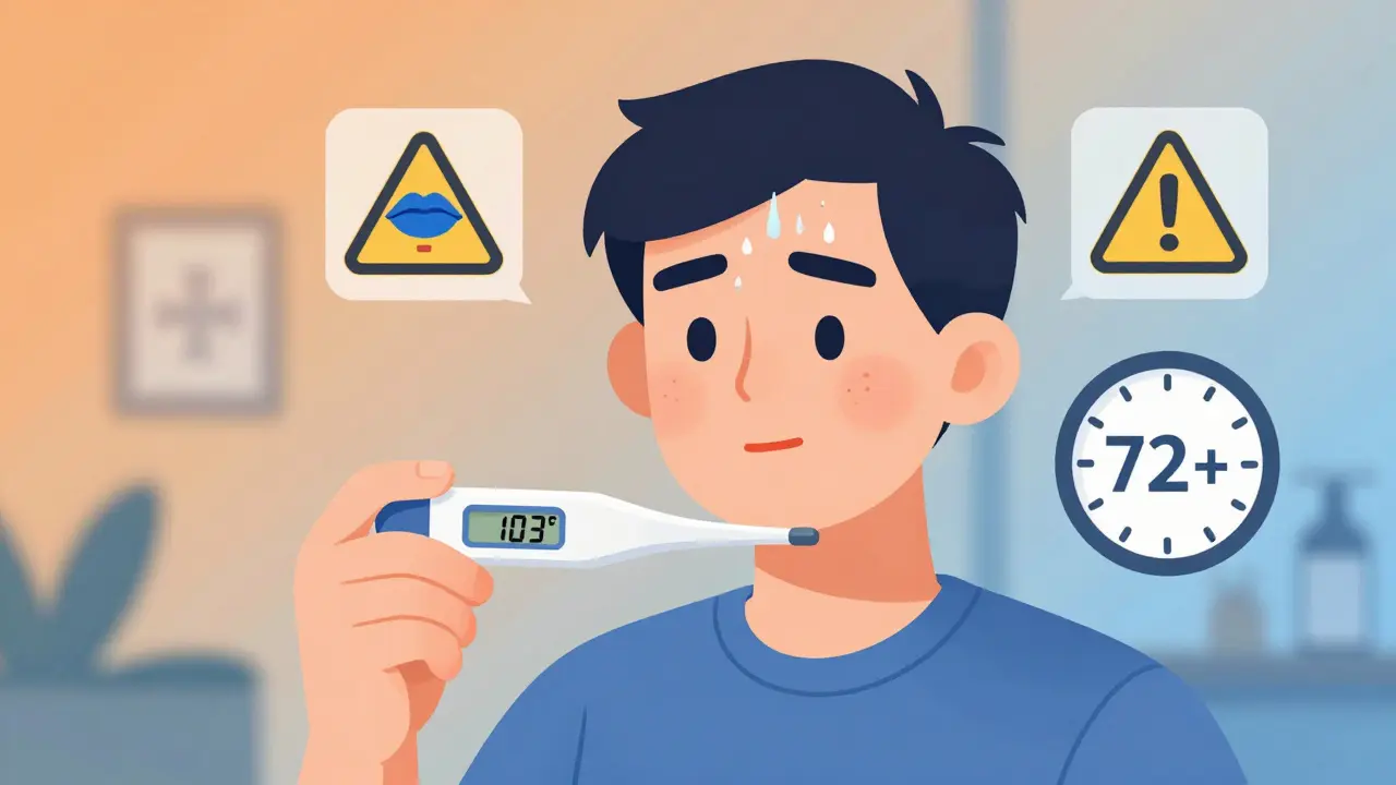 Fiebre en adultos: Cuándo buscar ayuda médica