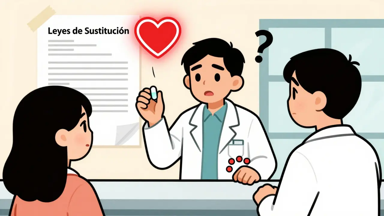 Sustitución de medicamentos combinados: desafíos legales y prácticos