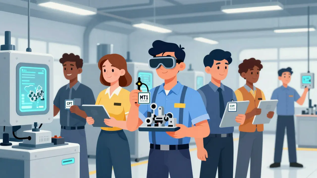 Formación de personal: requisitos de cualificación para el personal de fabricación