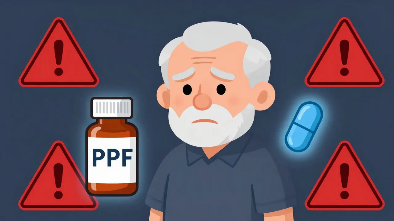 Paciente mayor con factores de riesgo y protección de PPI en terapia antiplaquetaria