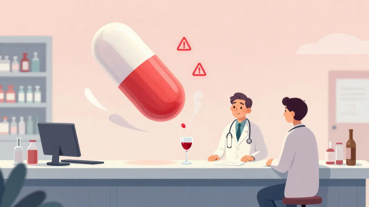 Metronidazol y alcohol: lo que realmente pasa con la reacción tipo disulfiram