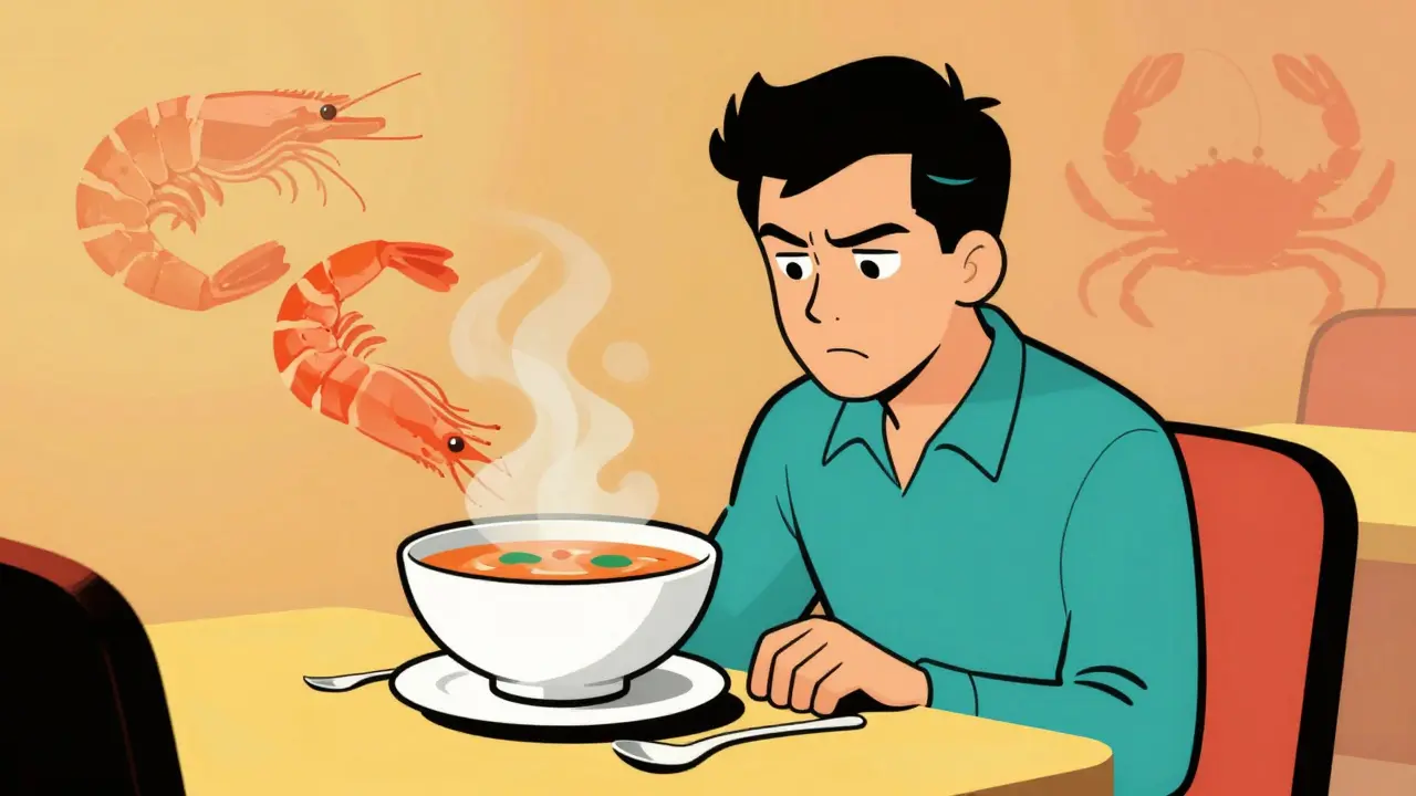 Alergia a Mariscos: Reactividad Cruzada y Cómo Comer Fuera con Seguridad
