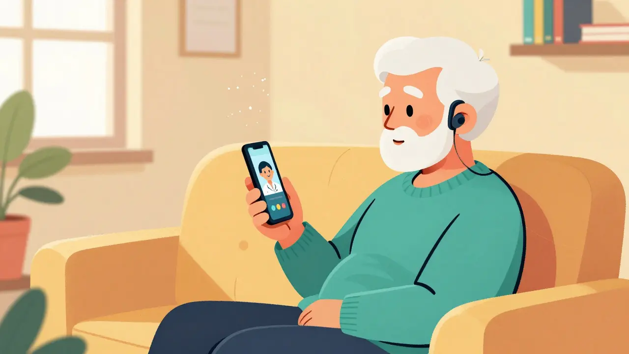 Teleaudiología: Cómo funciona la atención auditiva remota y los ajustes de audífonos