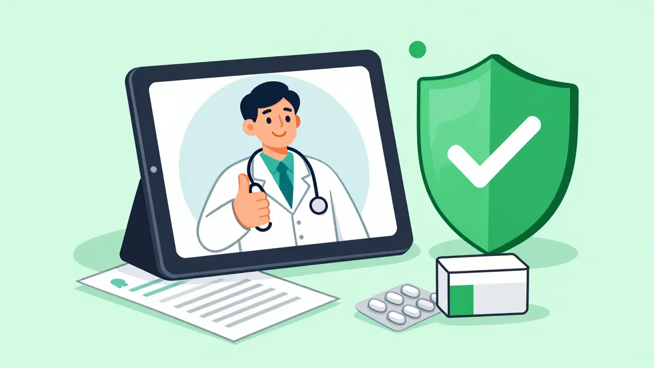 Consulta médica online segura con receta y pastillas genéricas